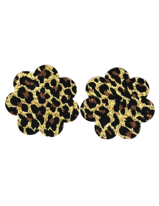 Wholesale Flower Leopard Nipple Cover