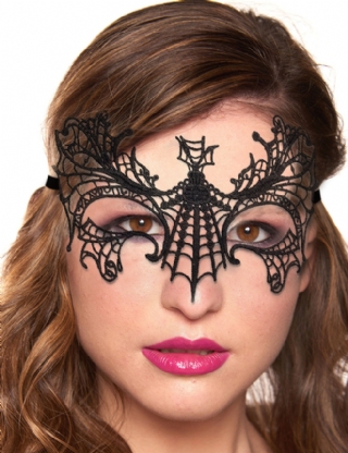 Black Butterfly Styling Lace Eye Mask