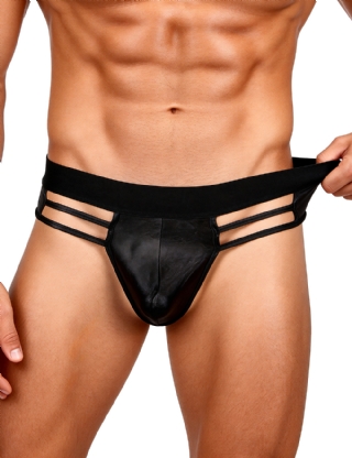 Tight Leather Men Sexy Panties